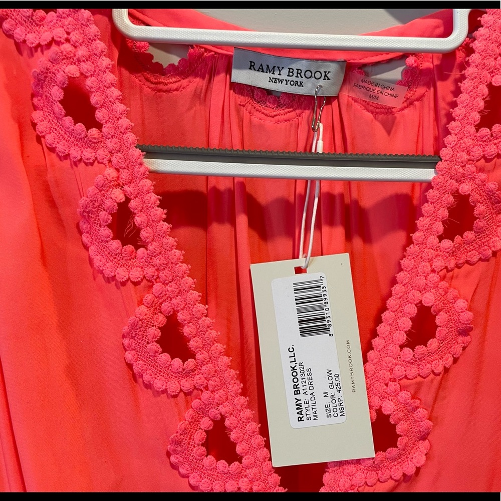 NWT Ramy Brook Matilda Dress - Size M - Color Glow